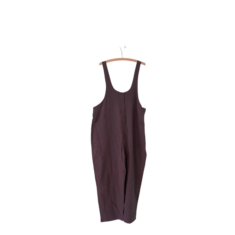 Women’s Size XL Dark Grey Adjustable Strap Jumper One Piece
